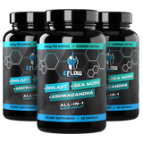 3 Bottles of Shilajit + Sea Moss + Ashwagandha