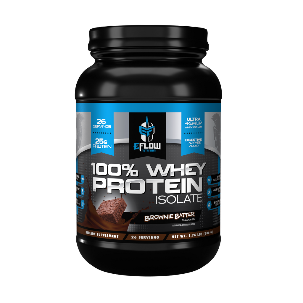 100% Whey Protein Isolate – eFlow Nutrition